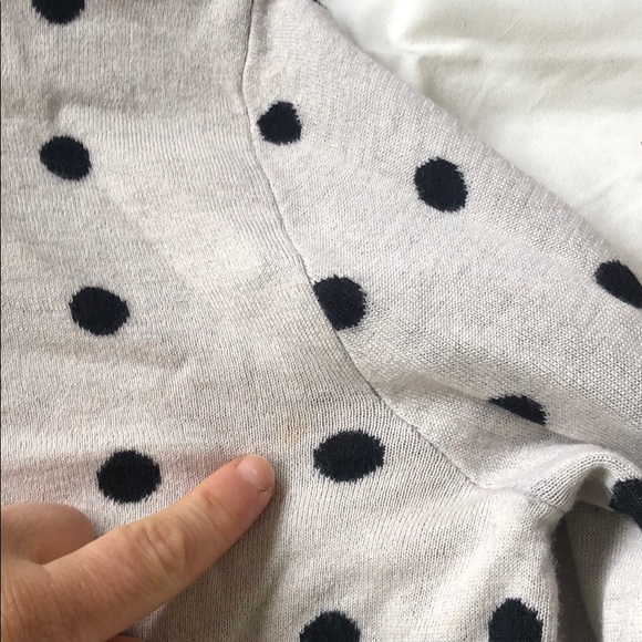 Equipment polka dot wool cashmere EUC size S - Picture 7 of 7